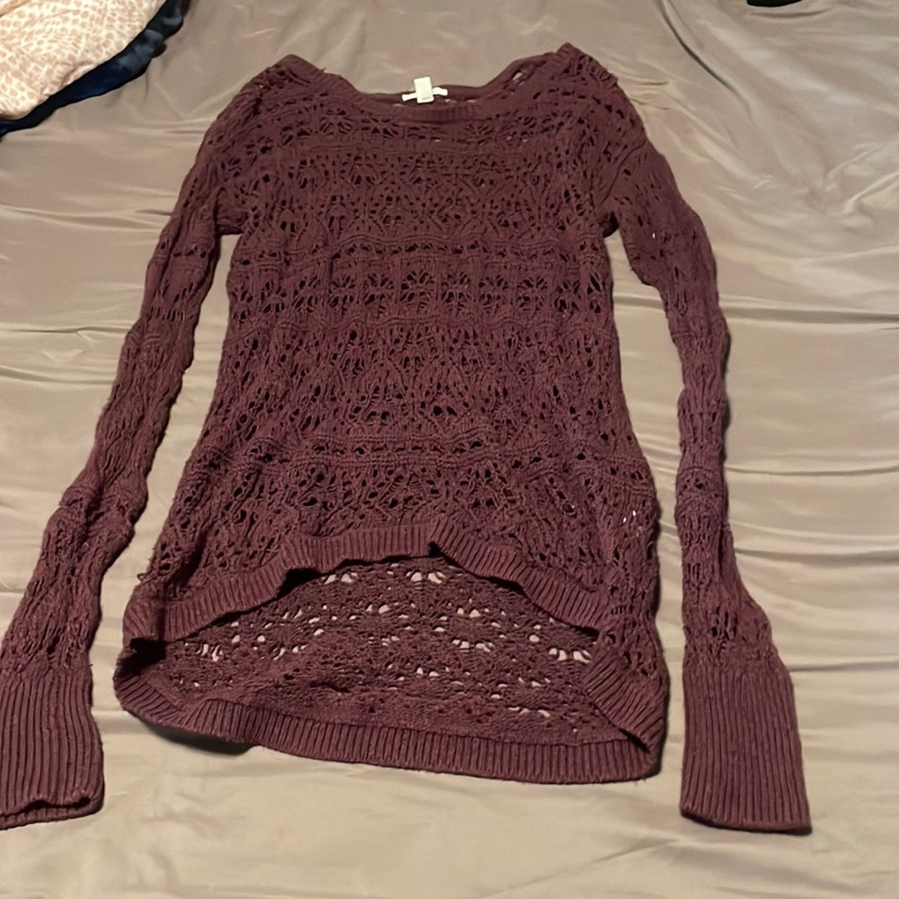 This brand is caslon, purple, size S